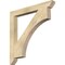 Ekena Millwork Westlake Slat Rough Sawn Bracket, Douglas Fir, 4"W x 38"D x 38"H BKT04X38X38WTL06RDF - alternate 1